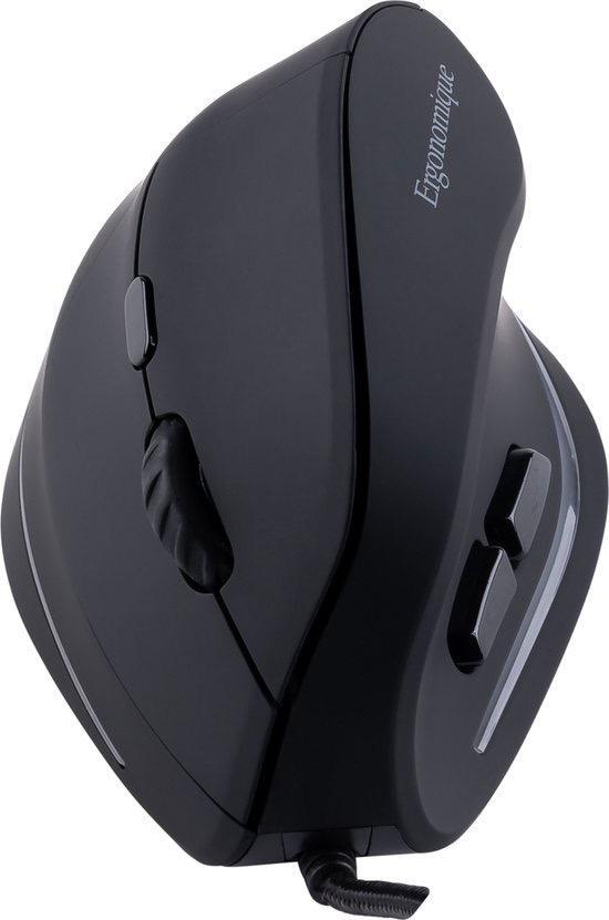 Ergonomique – Verticale Muis Falcon Rechtshandig - Zwart, Computers en Software, Muizen, Nieuw, Muis, Rechtshandig, Bedraad, Ergonomisch