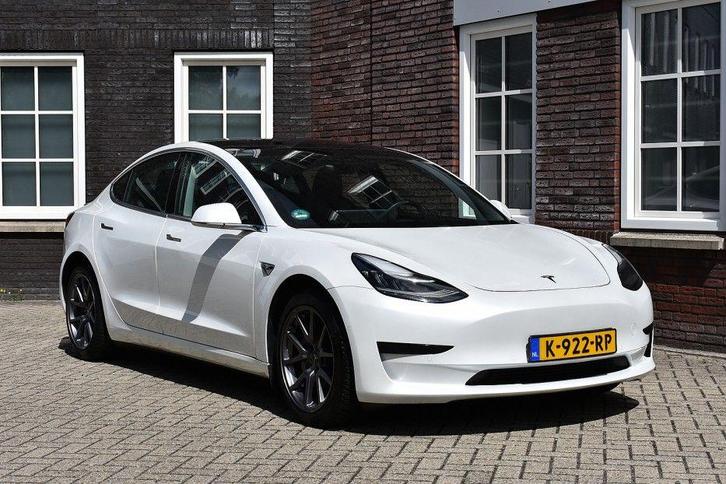 Tesla Model 3 Standard RWD Plus 60 kWh SOH 80%, Auto's, Tesla, Bedrijf, Model 3, ABS, Airbags, Alarm, Bluetooth, Climate control