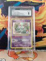 CGC 8 Mew - Evolutions 53/108 - 4th Place League Challenge, Ophalen of Verzenden, Nieuw, Losse kaart, Foil
