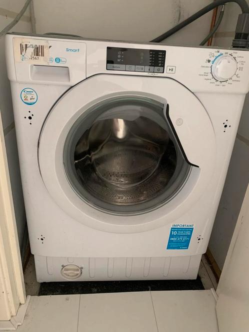 MOET WEG! Inbouw!! en droger!! €100, Witgoed en Apparatuur, Wasmachines, Zo goed als nieuw, 6 tot 8 kg, Minder dan 85 cm, 1600 toeren of meer