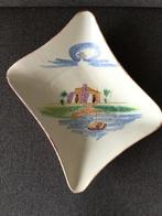 Vintage Bay Keramik schaal handgemalt – model 440 – zeilboot, Ophalen of Verzenden, Huis en Inrichting