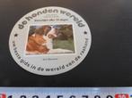 sticker asten de honden wereld - sint bernard, Ophalen, Zo goed als nieuw