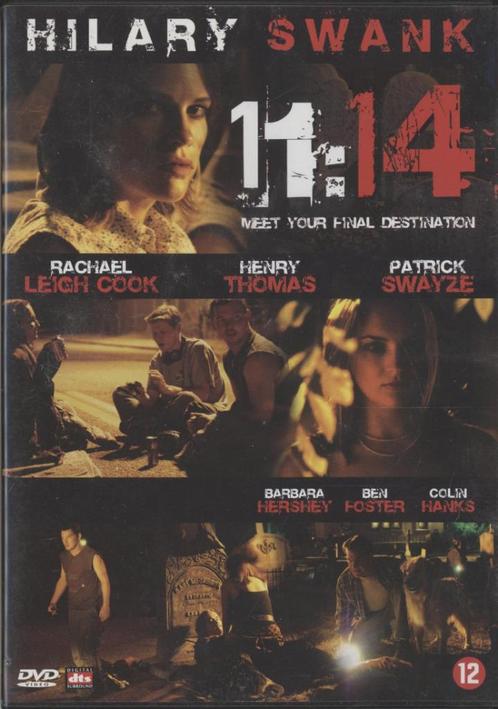 31) 11:14: met Hilary Swank en Rachael Leigh Cook, Cd's en Dvd's, Dvd's | Actie, Gebruikt, Actiethriller, Vanaf 12 jaar, Ophalen of Verzenden
