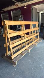 Houten glasbok voor transport, Ophalen of Verzenden, Zo goed als nieuw, Overige houtsoorten