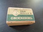 Oud vol pakje Van Nelle's lichte shag Groenezegel., Verzamelen, Ophalen of Verzenden, Gebruikt, Tabaksdoos of Verpakking