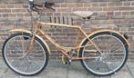 Unieke bamboe Jongensfiets/ (beach)cruiser / 26 inch, Ophalen, Gebruikt, 26 inch of meer, Handrem