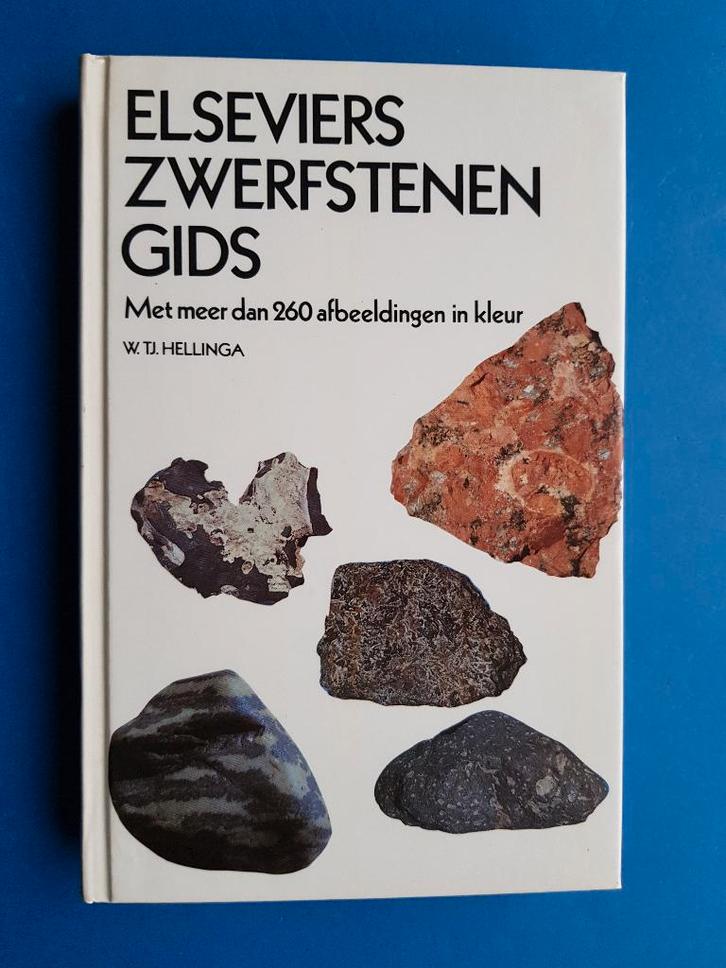 Elseviers zwerfstenengids - W. Tj. Hellinga, Boeken, Natuur, Zo goed als nieuw, Bloemen, Planten en Bomen, Verzenden