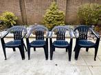 Kunststof Tuinstoelen, Ophalen, Zo goed als nieuw, Kunststof, Stapelbaar
