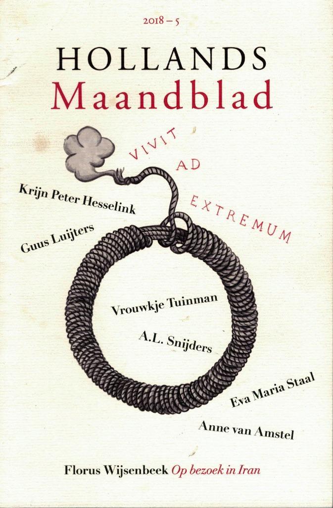 A.L. Snijders in "Hollands "Maandblad" - mei 2018., Boeken, Tijdschriften en Kranten, Zo goed als nieuw, Ophalen of Verzenden