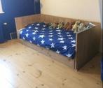 Stoer Steigerhouten Bed 90x200 met lade, Huis en Inrichting, Slaapkamer | Bedden, Ophalen, Gebruikt, 90 cm, Eenpersoons