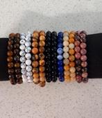 Natuurstenen armbanden "nieuw" (4 voor €15,-)leuk als cadeau, Ophalen of Verzenden, Nieuw, Elastiek, Met edelsteen
