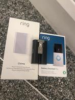 Ring Battery Doorbell / Deurbel Pro + Chime + Extra Batterij, Huis en Inrichting, Deurbellen, Ophalen, Zo goed als nieuw