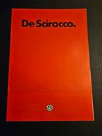 Brochure Volkswagen Scirocco 1981, Boeken, Auto's | Folders en Tijdschriften, Ophalen of Verzenden, Zo goed als nieuw, Volkswagen