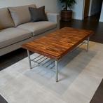 Teakhouten Salontafel Mid-Century Design, Ophalen, Gebruikt, 100 tot 150 cm, 50 tot 100 cm