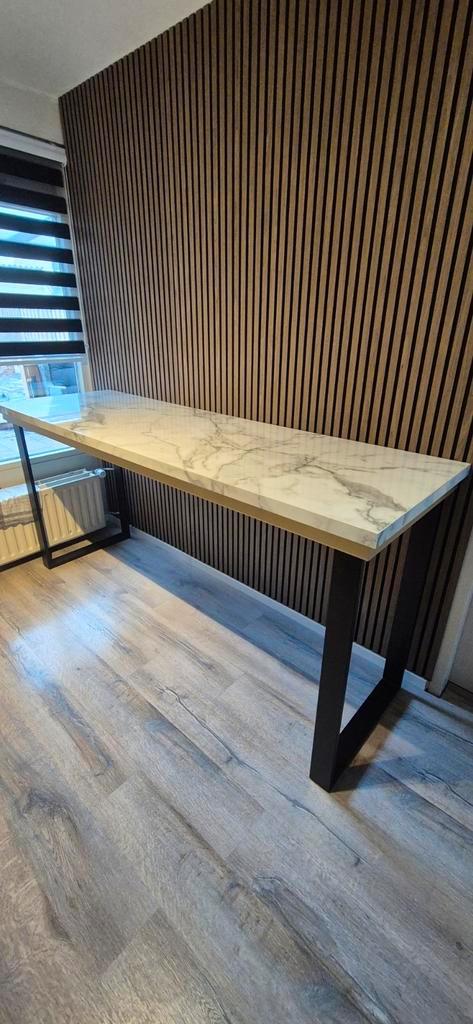 Bartafel op maat gemaakt, Huis en Inrichting, Tafels | Statafels, Zo goed als nieuw, Ophalen