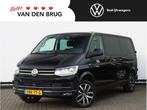 Volkswagen Transporter 2.0 TDI L2H1 204PK DSG DC Highline |, Gebruikt, 4 cilinders, Volkswagen, Zwart