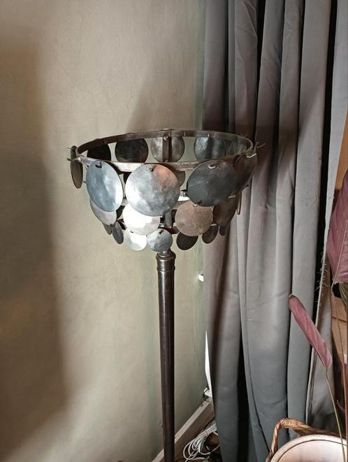 Hoffz Schelpenlamp Set - Hanglamp & Vloerlamp, Antiek en Kunst, Antiek | Lampen, Ophalen of Verzenden