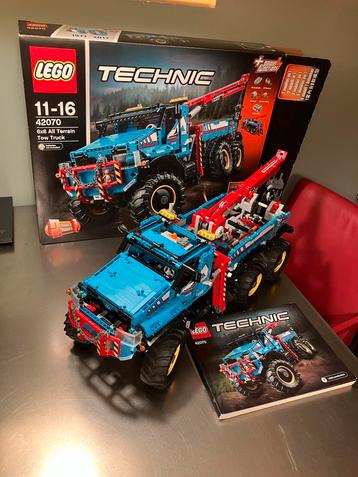 Lego Technic 42070 6x6 All Terrain Tow Truck beschikbaar voor biedingen