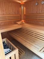 Starline sauna met saunatec verwarming 400 v 6 kw, Sport en Fitness, Sauna, Ophalen, Zo goed als nieuw