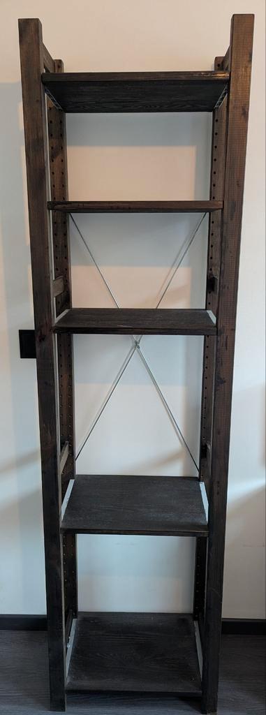 IKEA Ivar kast donkerbruin - 49x30x180cm, Huis en Inrichting, Kasten | Boekenkasten, Gebruikt, Minder dan 50 cm, 150 tot 200 cm