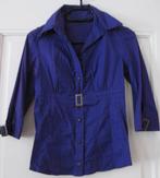 Paarse blouse met gesp., Ophalen of Verzenden, Nieuw, Maat 34 (XS) of kleiner, Paars