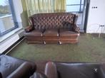 Chesterfield meubels, Ophalen, Gebruikt, Leer