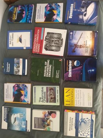 Studieboeken automotive beschikbaar voor biedingen