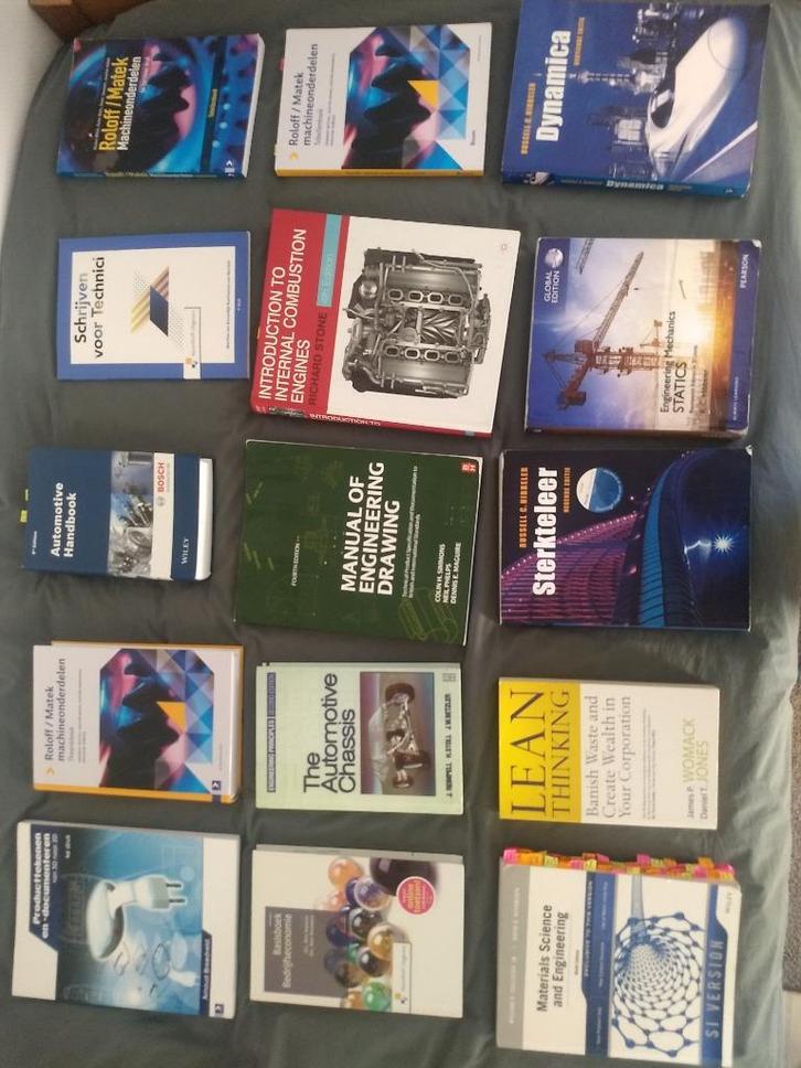 Studieboeken automotive, Boeken, Studieboeken en Cursussen, Zo goed als nieuw, HBO, Beta, Ophalen of Verzenden