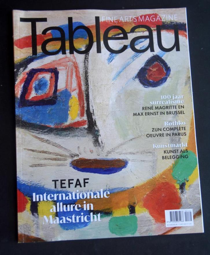 Tableau Fine Arts Magazine Lente 2024 Kunst Design, Boeken, Tijdschriften en Kranten, Nieuw, Ophalen of Verzenden