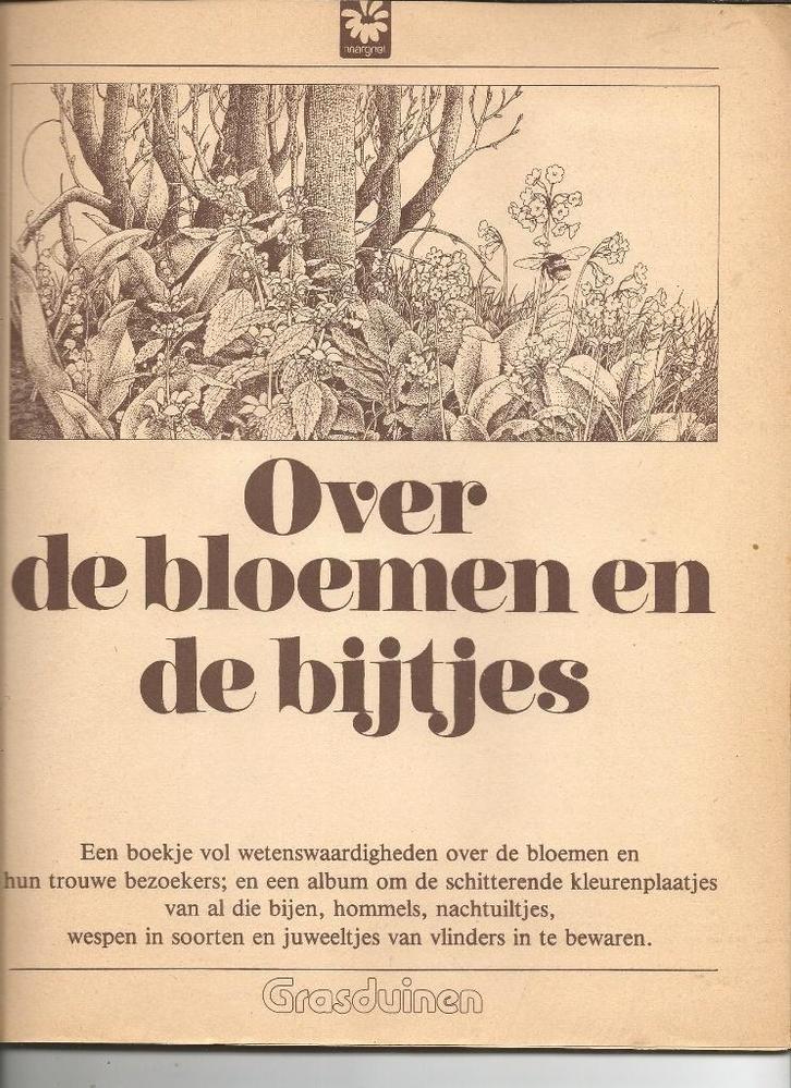 Plaatjesalbum Over Bloemen  en Bijtjes van Margriet, Boeken, Prentenboeken en Plaatjesalbums, Gelezen, Plaatjesalbum, Ophalen of Verzenden