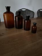 Apothekers flessen, Ophalen of Verzenden, Zo goed als nieuw, Glas, Minder dan 50 cm