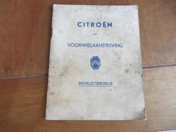 Instructieboek Citroen Traction Avant 11 Sport, 11 1949 beschikbaar voor biedingen