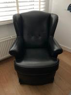 Fauteuil, Huis en Inrichting, Fauteuils, Ophalen, Gebruikt, Minder dan 75 cm, Leer