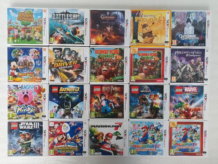 Nintendo 3DS Games, Spelcomputers en Games, Games | Nintendo 2DS en 3DS, Gebruikt, Avontuur en Actie, 1 speler, Vanaf 3 jaar, Ophalen of Verzenden