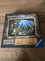 Escape Puzzel - RAVENSBURGER - Submarine 759 stukjes, Ophalen of Verzenden, 500 t/m 1500 stukjes, Zo goed als nieuw, Legpuzzel