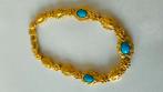 Vintage  gold-filled bracelet, Verzenden, Zo goed als nieuw, Goud, Overige materialen