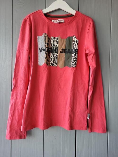 Vingino longsleeve meisje mt. 152, Kinderen en Baby's, Kinderkleding | Maat 152, Zo goed als nieuw, Meisje, Shirt of Longsleeve