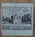 11 / Huis te Berkenrode bij Haarlem Originele gravure 1736, Ophalen of Verzenden