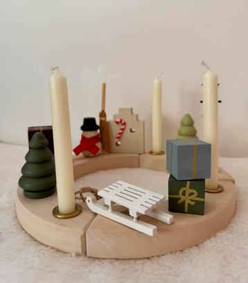 Jaarring jaarringstekers Kerst / seizoentafel beschikbaar voor biedingen