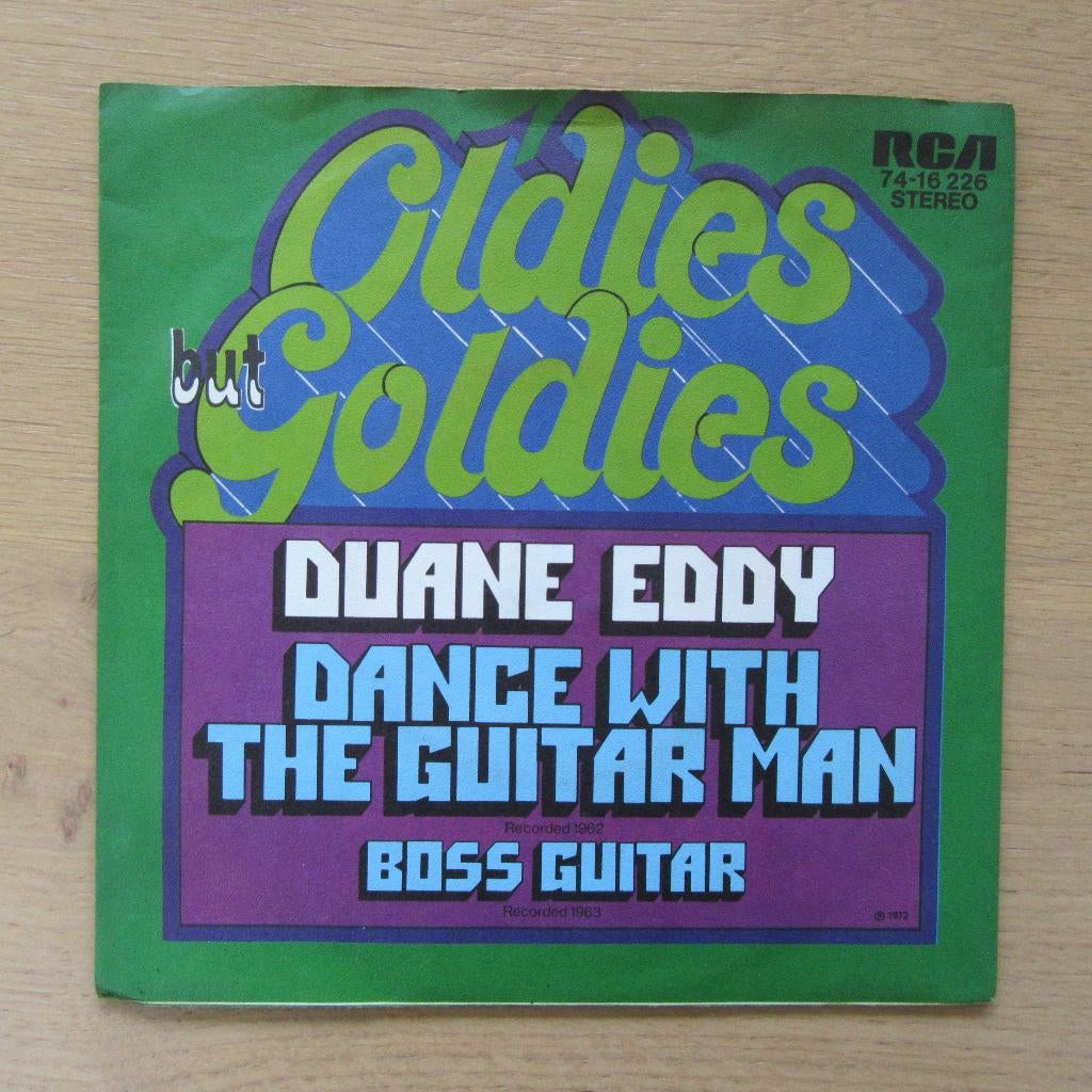 single Duane Eddy: Guitar Man/ Boss Guitar  (Dubbelhit), Cd's en Dvd's, Vinyl Singles, Gebruikt, 7 inch, Single, Ophalen of Verzenden