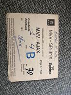 TICKET MVV-AJAX 85-86, Ophalen of Verzenden, Zo goed als nieuw, Ajax, Overige typen