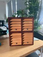 Kleine houten ladekastjes, Minder dan 50 cm, 1 of 2 laden, Ophalen of Verzenden, Minder dan 100 cm