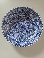 Portugese Schaal - Blauw Wit - 20cm, Ophalen of Verzenden