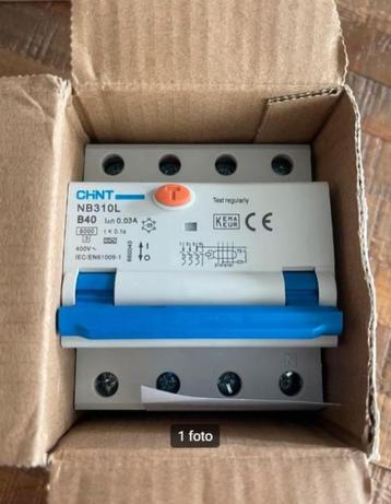 CHINT B40 aardlekautomaat beschikbaar voor biedingen