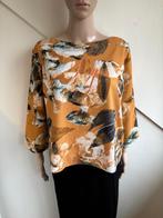 Kyra & Ko top dunne trui maat 44 oranje bruin offwhite, Maat 42/44 (L), Oranje, Ophalen of Verzenden, Zo goed als nieuw