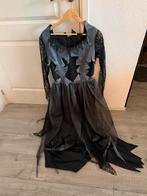 Heksenkostuum Maat M + Haarband, Maat 38/40 (M), Ophalen of Verzenden, Zo goed als nieuw, Halloween