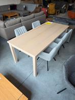 Nieuwe eettafels - SHOWROOM OPRUIMING - €50! | DIRECT MEE!, Ophalen, 150 tot 200 cm, Eikenhout, Nieuw