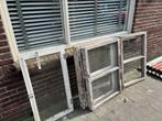 3x betonnen kozijn inclusief enkel glas, Doe-het-zelf en Verbouw, Kozijnen en Schuifpuien, Zo goed als nieuw, Ophalen