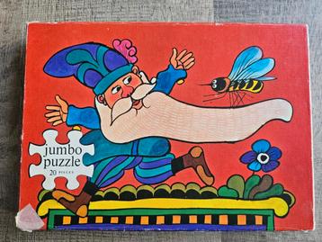 Alfons van Heusden vintage puzzel kabouter jaren 70 beschikbaar voor biedingen