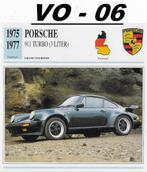 VO6 Autokaart Porsche 911 Turbo 3 liter ( 1975- 1977 ), Ophalen of Verzenden, Zo goed als nieuw, Auto's